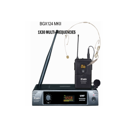 Радіосистема DV audio BGX-124 MKII з петличним мікрофоном