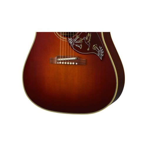 Акустична гітара Gibson CUSTOM SHOP 1960 HUMMINGBIRD ADJUSTABLE SADDLE HERITAGE CHERRY SUNBURST