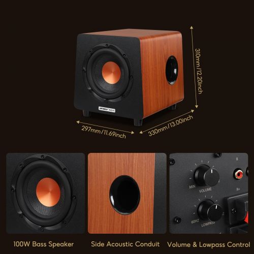 Cабвуфер AIYIMA X800