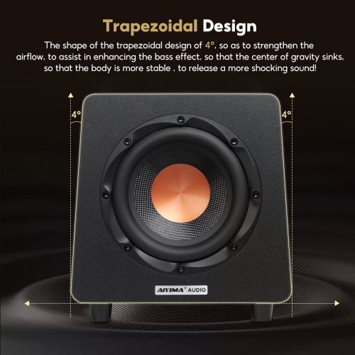 Cабвуфер AIYIMA X800