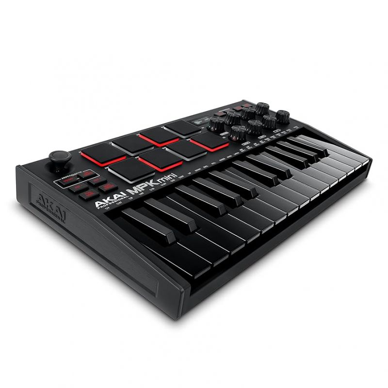MIDI клавиатура AKAI MPK MINI MK3 Black