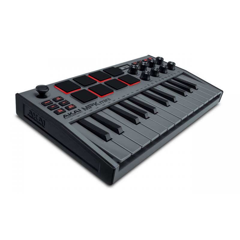 MIDI клавиатура AKAI MPK Mini MK3 Grey
