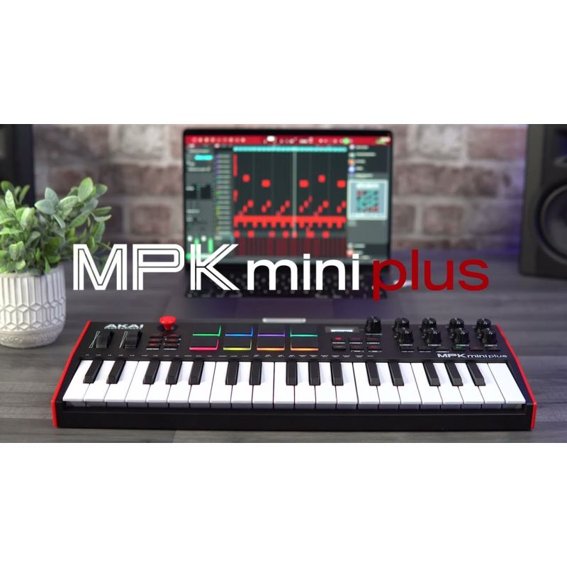 MIDI ( миди) клавиатура AKAI MPK MINI PLUS • лучшая цена • купить в ...