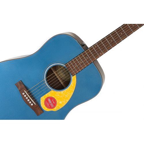 Акустическая гитара FENDER CD-60S FSR BLUE PEARL w/YELLOW PICKGUARD