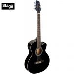 Акустическая гитара STAGG G SA20A BLK