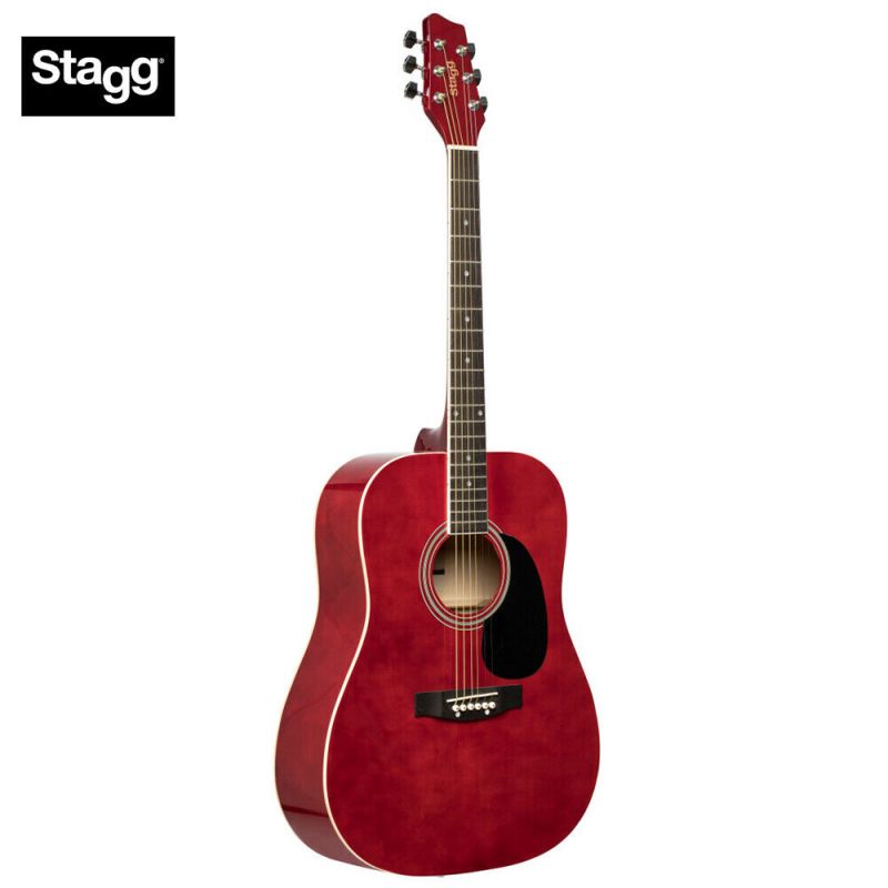 Акустическая гитара STAGG G SA20D RED