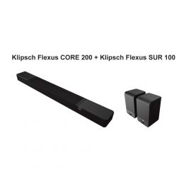 Акустический комплект Klipsch Flexus CORE 200 + Klipsch Flexus SUR 100