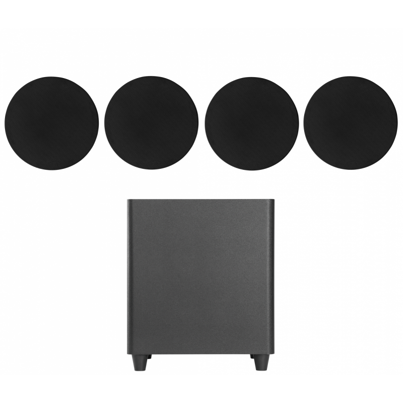 Акустический комплект SKY SOUND SUBT-10B/FLC-6,5 (2*40Вт) BLACK