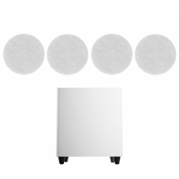 Акустичний комплект SKY SOUND SUBT-10W/FLC-5 (2*40Вт) WHITE