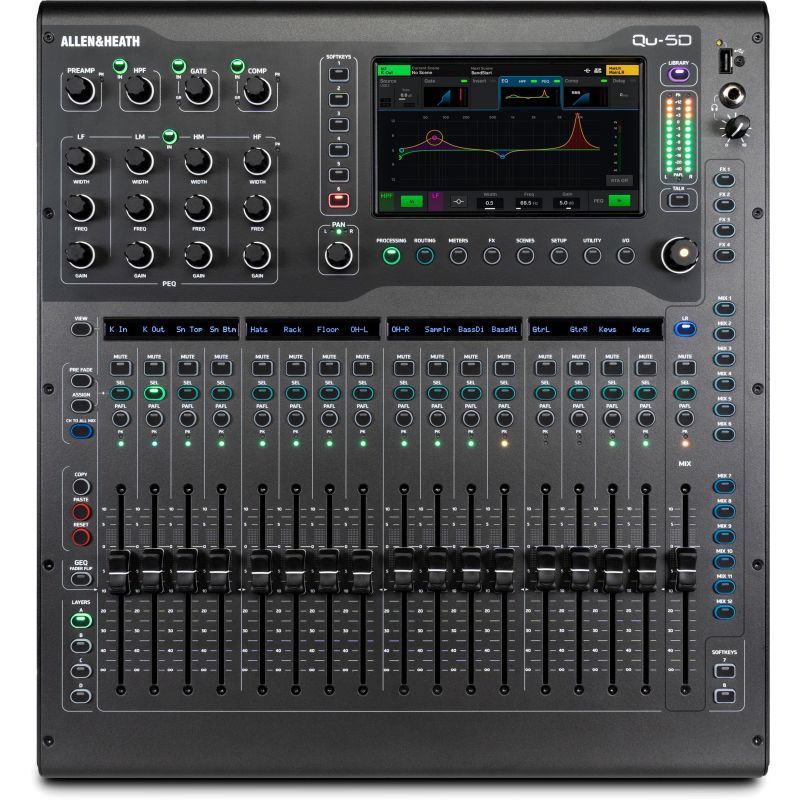 Цифровой микшерный пульт Allen Heath Qu-5D