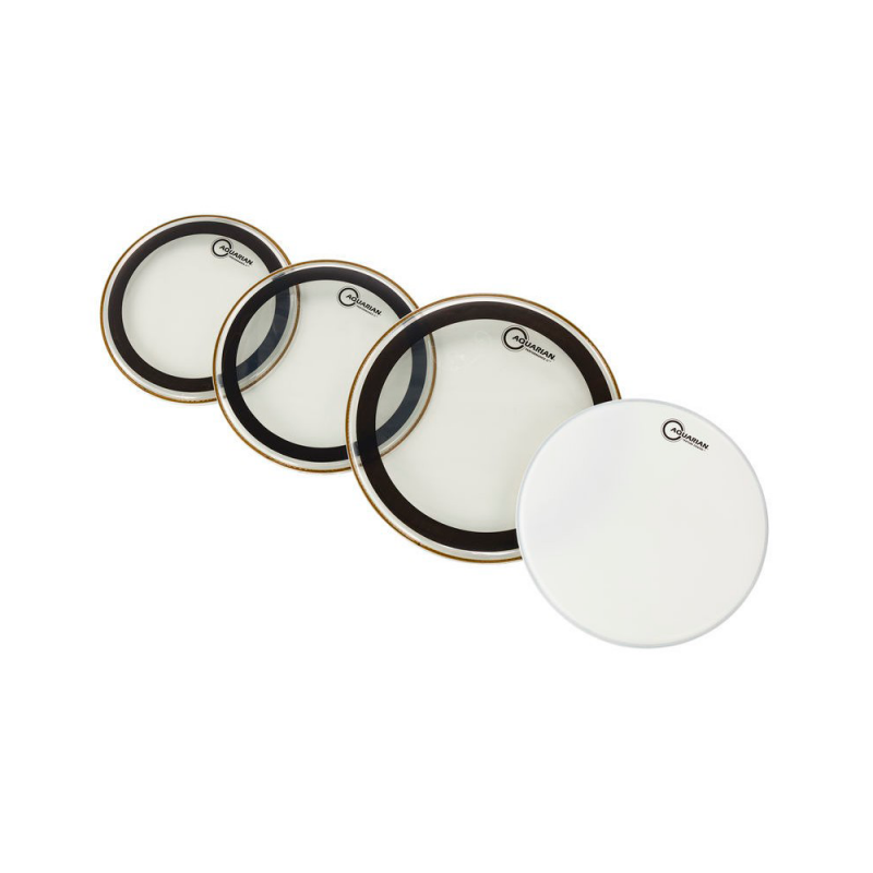 Комплект двухслойных прозрачных пластиков с ободком Aquarian PF-B