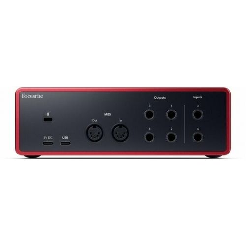 Аудиоинтерфейс FOCUSRITE Scarlett 4i4 4th Gen