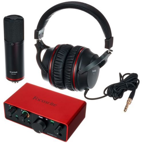  Аудиоинтерфейс FOCUSRITE Scarlett Solo Studio 4th Gen