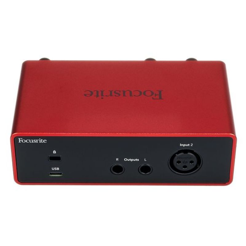 ◁ Аудиоинтерфейс FOCUSRITE Scarlett Solo Studio 4th Gen • лучшая