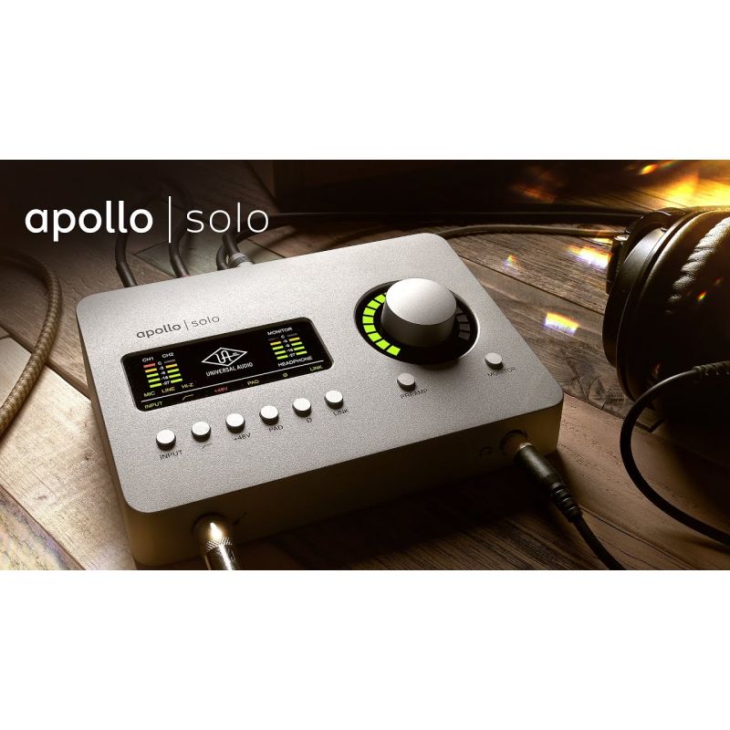 ◁ Аудиоинтерфейс UNIVERSAL AUDIO Apollo Solo USB Heritage Edition