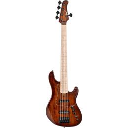 Бас-гитара CORT GB-Fusion 5 (Antique Brown Burst)