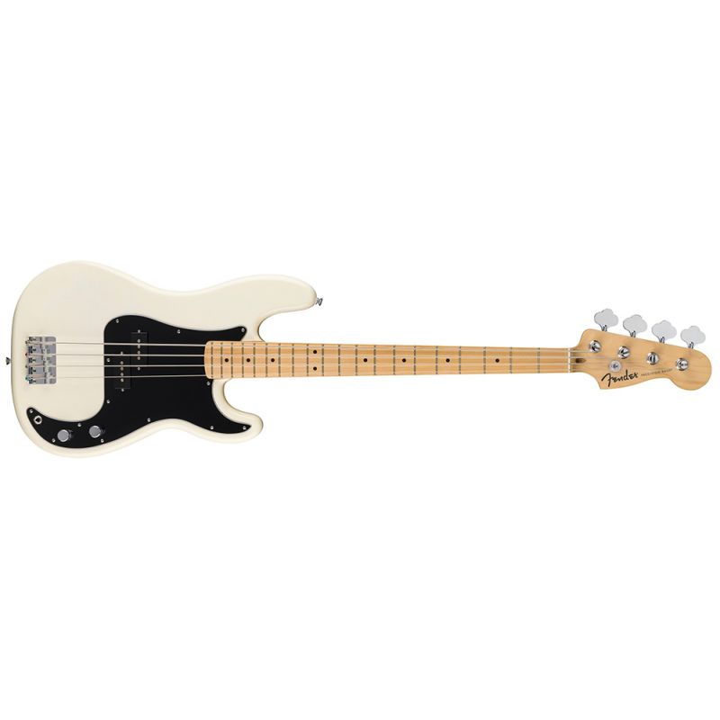 ◁ Бас-гитара FENDER STANDARD PRECISION BASS MN OLYMPIC WHITE