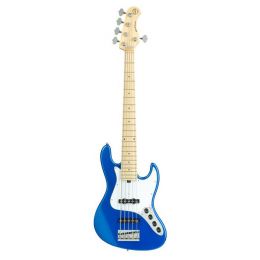 Бас-гитара SADOWSKY MetroExpress 21-Fret Vintage J/J Bass, Maple, 5-String (Ocean Blue Metallic High Polish)