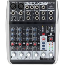 Пассивный микшерный пульт Behringer XENYX QX602MP3