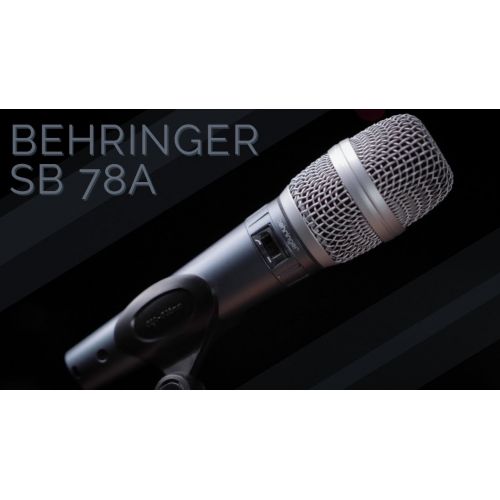 Вокальный микрофон BEHRINGER SB 78A Вокальный микрофон BEHRINGER SB 78A