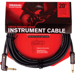  Кабель инструментальный D'ADDARIO PW-AGRA-20 Curcuit Breaker Momentary Mute (6m)