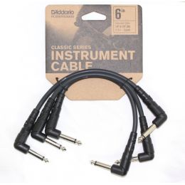  Кабель инструментальный D'ADDARIO PW-CGTP-305 Classic Series Patch Cable (3-pack)