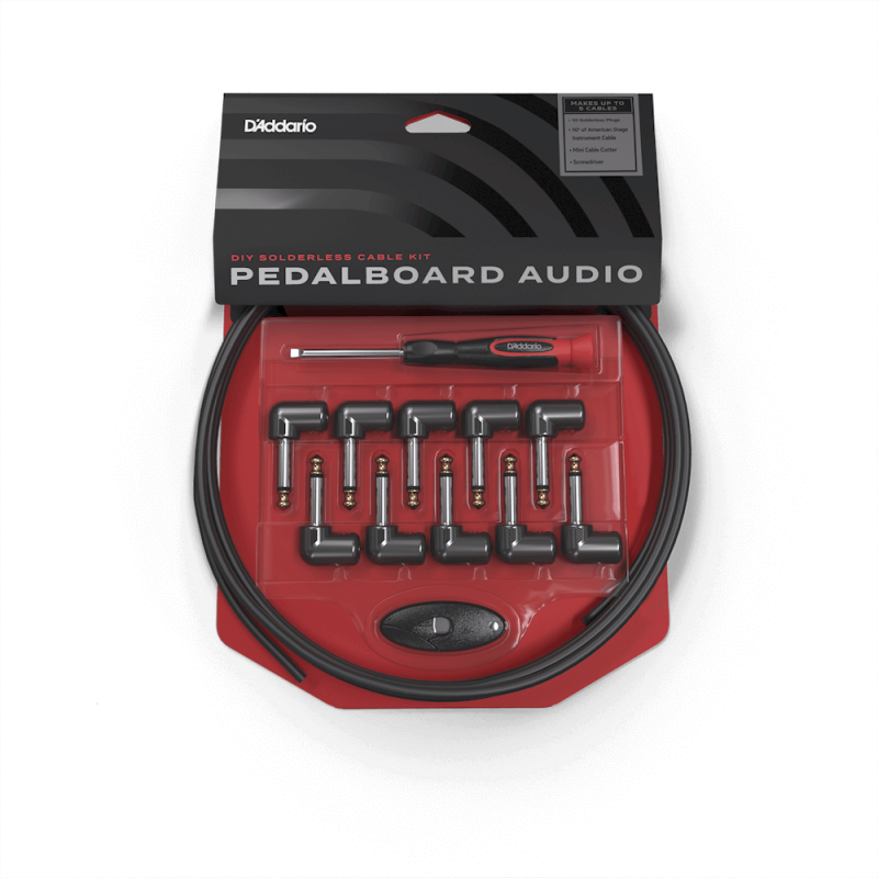 Кабель інструментальний D'ADDARIO PW-GPKIT-10 DIY Solderless Pedalboard Cable Kit