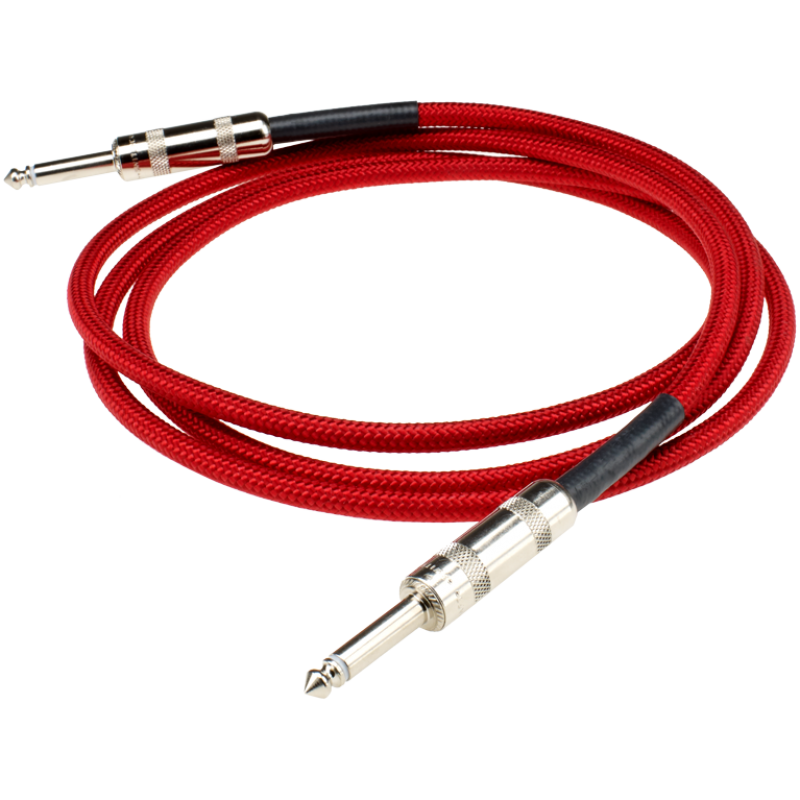  Кабель инструментальный DIMARZIO EP1710SS Instrument Cable 3m (Red)