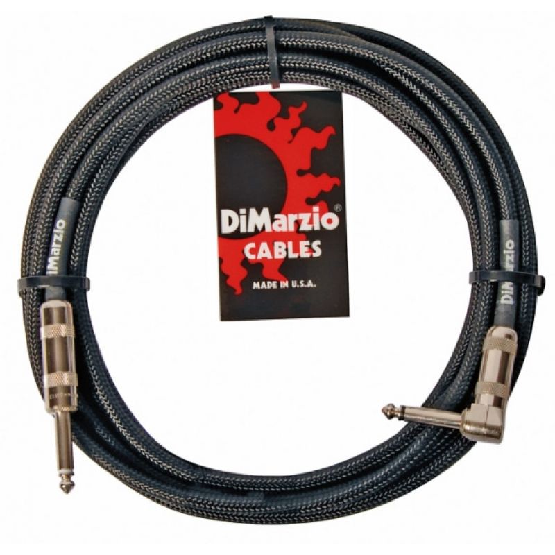  Кабель инструментальный DIMARZIO EP1715SR Instrument Cable 4.5m (Black)