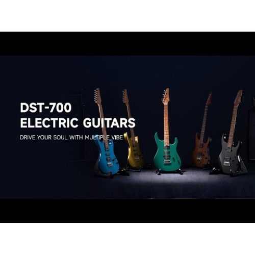 Электрогитара Donner Music DST-700 HSS Green EC6815