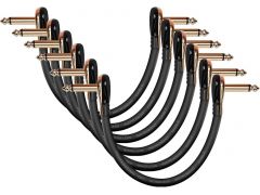  Кабель Donner Music Professional Guitar Effect Pedal Cable 6 inch 6-Pack EC889X6
