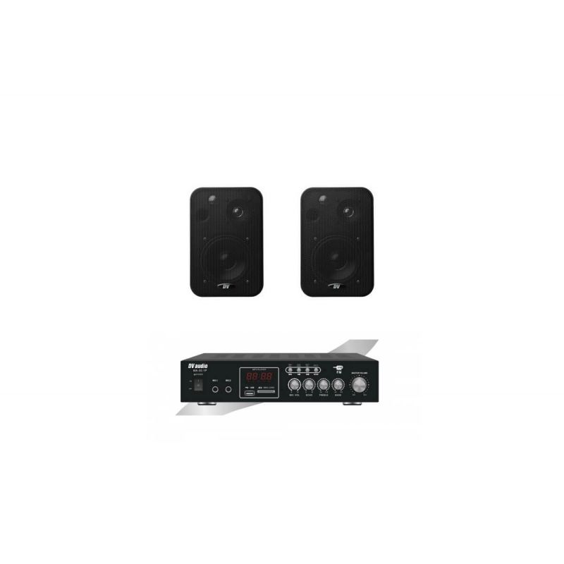 Система фонового звука DV audio MA302CON1B для помещения до 40м.кв. (комплект для фоновой музыки)