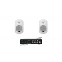 Система фонового звука DV audio MA302MS5W для помещения до 40м.кв. (комплект для фоновой музыки)