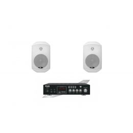 Система фонового звука  DV audio MA302MS5W для помещения до 40м.кв. (комплект для фоновой музыки)