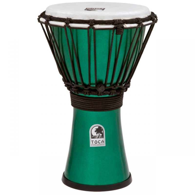 Джембе Toca Freestyle Colorsound TFCDJ-7MG (7") Metallic Green