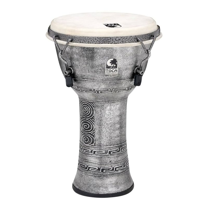 Джембе Toca Freestyle Mechanically Tuned SFDMX-9AS (9") Antique Silver
