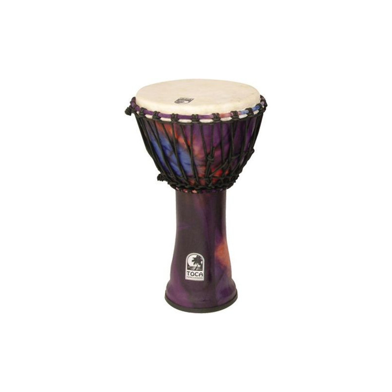 Джембе Toca Freestyle Rope Tuned SFDJ-10WP (10") Woodstock Purple