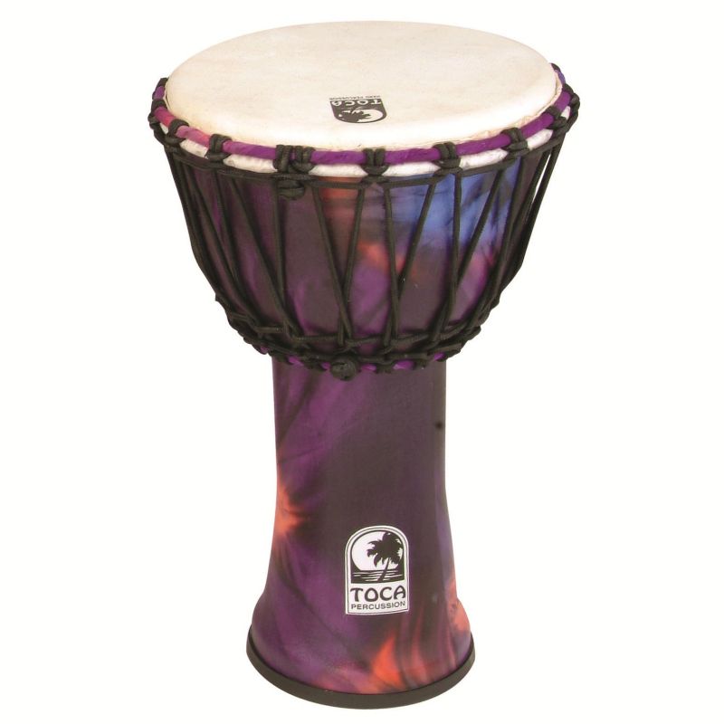 Джембе Toca Freestyle Rope Tuned SFDJ-7WP (7") Woodstock Purple