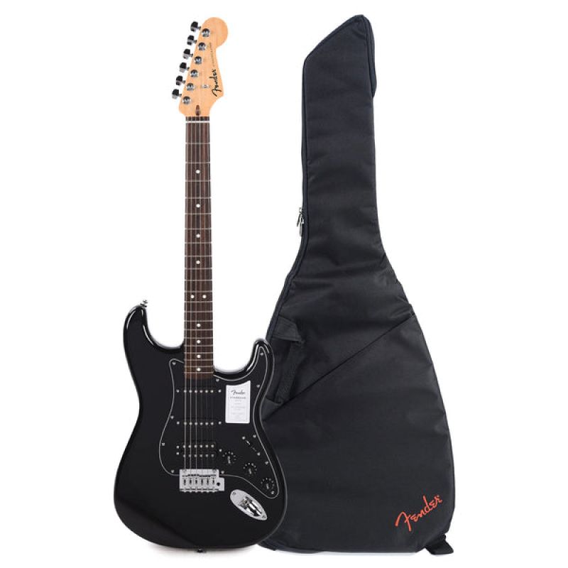 ◁ Електрогітара Fender Standard Stratocaster HSS LRL Black