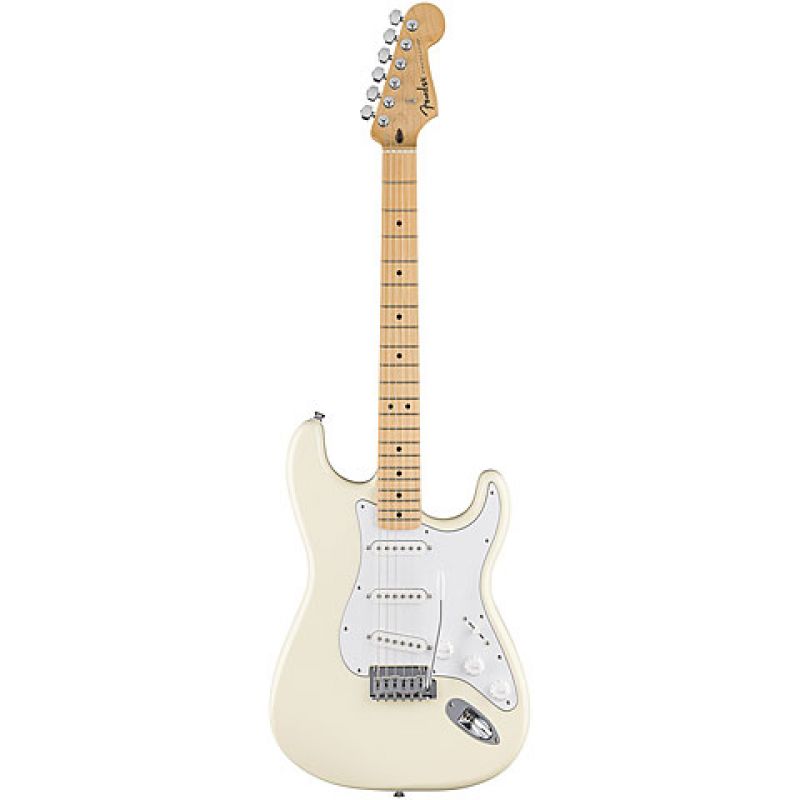 Электрогитара Fender Standard Stratocaster MN Olympic White