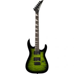 Электрогитара Jackson JS Series Dinky JS20 DKQ 2PT Transparent Green Burst