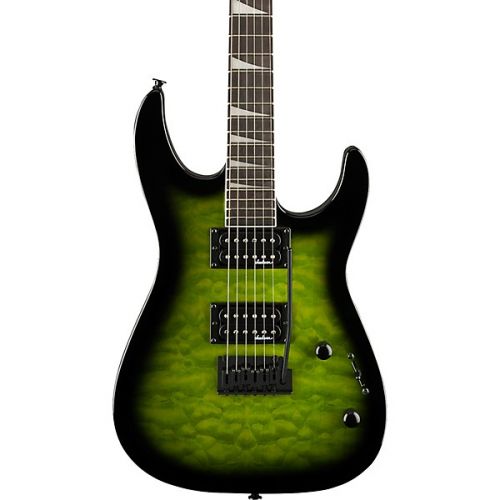 Электрогитара Jackson JS Series Dinky JS20 DKQ 2PT Transparent Green Burst