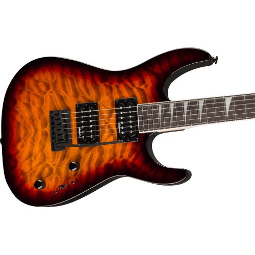 Электрогитара Jackson JS Series Dinky JS20 DKQ 2PT Transparent Tobacco Burst