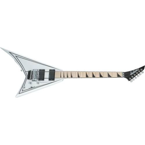 Електрогітара JACKSON X-SERIES RHOADS RRX24M MN SNOW WHITE WITH BLACK PINSTRIPES