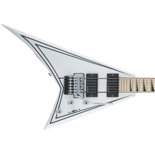 Електрогітара JACKSON X-SERIES RHOADS RRX24M MN SNOW WHITE WITH BLACK PINSTRIPES