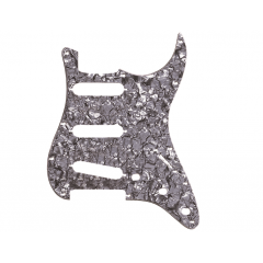 Пікгард FENDER 11-HOLE MODERN-STYLE STRATOCASTER S/S/S PICKGUARDS BLACK MOTO
