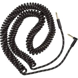  Кабель инструментальный Fender Cabel Deluxe Series Coil 30' Black Tweed