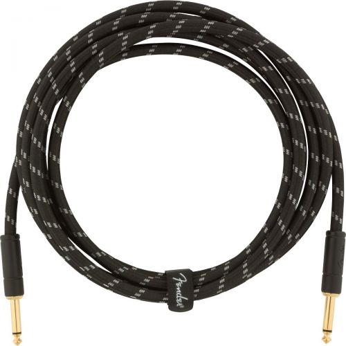  Кабель инструментальный Fender Cable Deluxe Series 10' Black Tweed