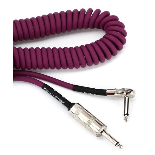  Кабель инструментальный Fender Cable Jimi Hendrix Voodoo Child 30' Coil Purple