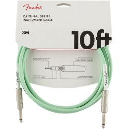  Кабель инструментальный Fender Cable Original Series 10' Surf Green